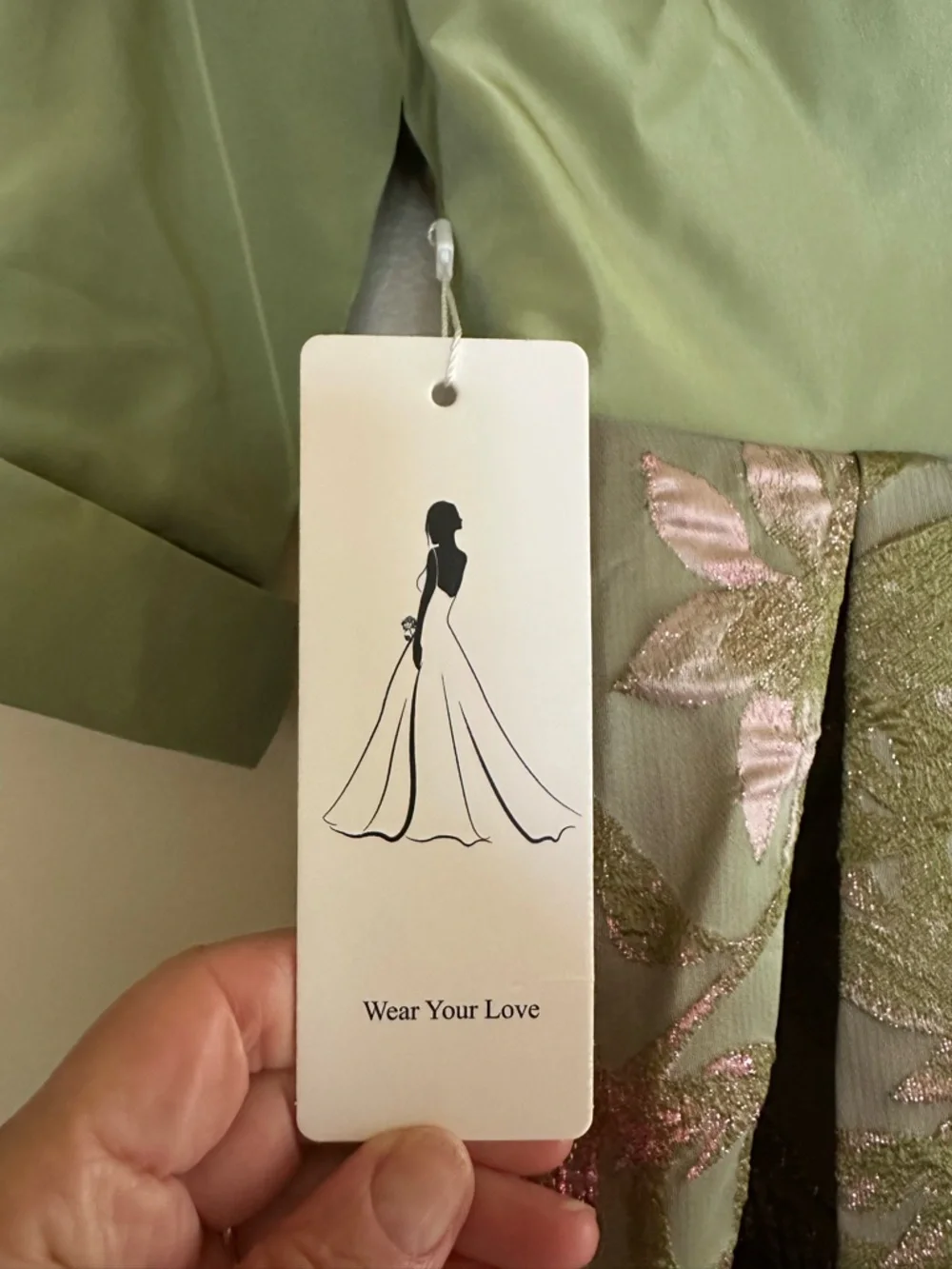 Elegant floor length dress-Nafori NWT - Picture 5 of 7